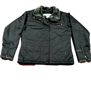 Columbia Sportswear Women’s Faux Fur Lined Zip Up Winter Jacket Coat - Size Med